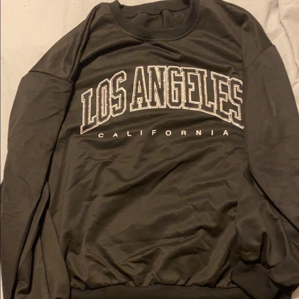 Black Los Angeles sweatshirt